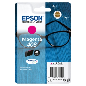 Epson Singlepack Magenta 408 DURABrite Ultra Ink C13T09J34010