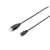 Equip 128594 cable USB 1 m USB 2.0 USB A Micro-USB B Negro Cable equip usb 2.0 tipo a 128594