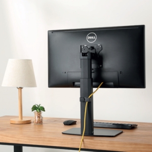 Ewent EW1537 soporte para monitor 81,3 cm (32") Negro Escritorio