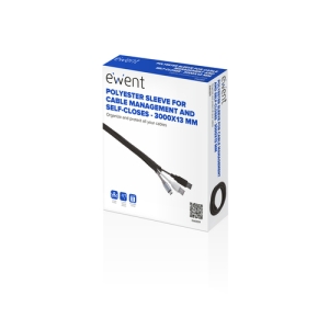 Ewent EW1559 organizador de cables Universal Pasacables Negro 1 pieza(s)
