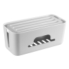 Ewent EW1569 organizador de cables Universal Caja de cables Blanco 1 pieza(s) Ewent EW1569 organizador de cables Universal Caja de cables Blanco 1 pieza(s) EW1569