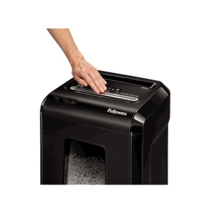 Fellowes Powershred 92Cs triturador de papel Corte en tiras Negro
