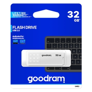 Goodram UME2 unidad flash USB 32 GB USB tipo A 2.0 Blanco Goodram UME2 unidad flash USB 32 GB USB tipo A 2.0 Blanco