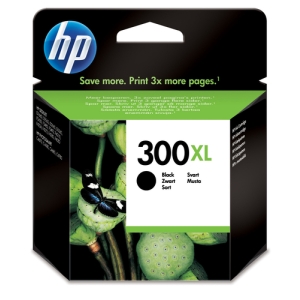 HP Cartucho de tinta original 300XL de alta capacidad negro CC641EE