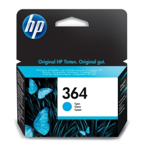 HP Cartucho de tinta original 364 cian CB318EE