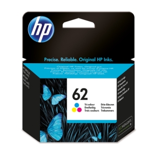 HP Cartucho de tinta original 62 tricolor C2P06AE#ABE