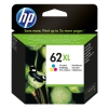 HP Cartucho de tinta original 62XL de alta capacidad tricolor HP Cartucho de tinta original 62XL de alta capacidad tricolor C2P07AE#ABE