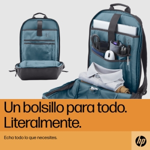 HP Mochila para portátil Travel de 15,6 pulgadas y 18 litros, color gris HP Mochila para portátil Travel de 15,6 pulgadas y 18 litros, color gris