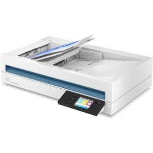 HP Scanjet Pro N4600 fnw1 Escáner de superficie plana y alimentador automático de documentos (ADF) 1200 x 1200 DPI A5 Blanco
