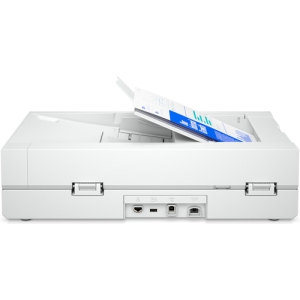 HP Scanjet Pro N4600 fnw1 Escáner de superficie plana y alimentador automático de documentos (ADF) 1200 x 1200 DPI A5 Blanco