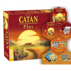 Juego Mesa Devir Catan Plus Pegi BGCATPLUSP3