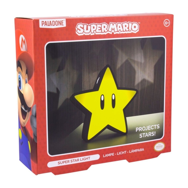 Lampara Paladone Super Mario Super Estrella PP5100NN