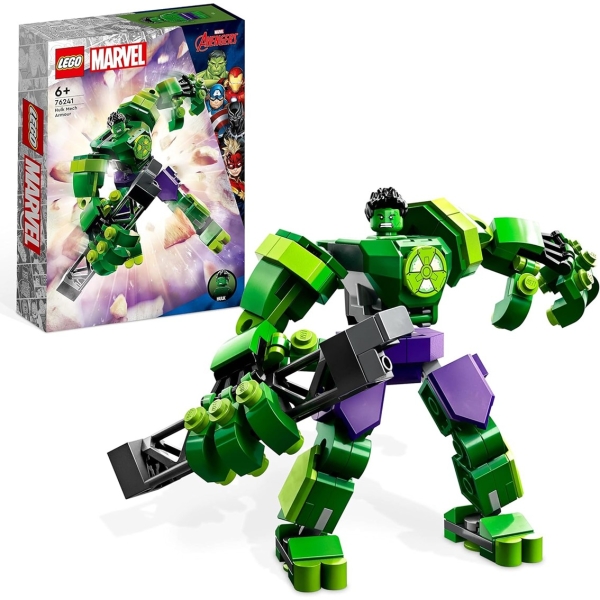 Lego Marvel Hulk Armadura Robótica 76241