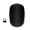 Logitech B170 Black Bp ratón Ambidextro RF inalámbrico Óptico Logitech B170 Black Bp ratón Ambidextro RF inalámbrico Óptico 910-004798