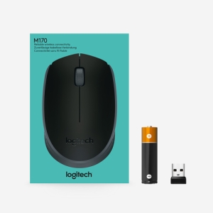 Logitech B170 Black Bp ratón Ambidextro RF inalámbrico Óptico Logitech B170 Black Bp ratón Ambidextro RF inalámbrico Óptico
