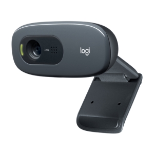 Logitech C270 HD cámara web 3 MP 1280 x 720 Pixeles USB 2.0 Negro 960-001063