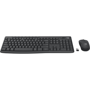 Logitech MK370 Combo for Business teclado Ratón incluido RF Wireless + Bluetooth QWERTY Inglés internacional Grafito