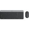 Logitech MK470 teclado Ratón incluido RF inalámbrico QWERTY Italiano Grafito Logitech MK470 teclado Ratón incluido RF inalámbrico QWERTY Italiano Grafito 920-009196