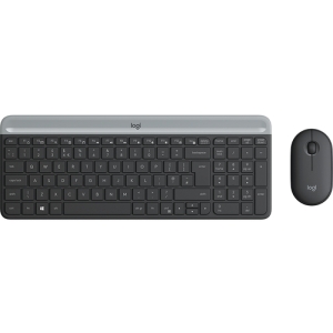 Logitech MK470 teclado Ratón incluido RF inalámbrico QWERTY Italiano Grafito 920-009196