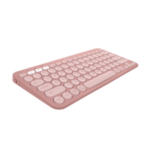 Logitech Pebble Keys 2 K380s teclado RF Wireless + Bluetooth QWERTY Español Rosa 920-011829