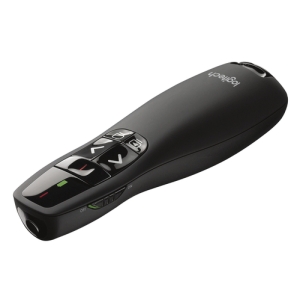 Logitech Wireless Presenter R400 apuntador inalámbricos RF Negro Logitech Wireless Presenter R400 apuntador inalámbricos RF Negro