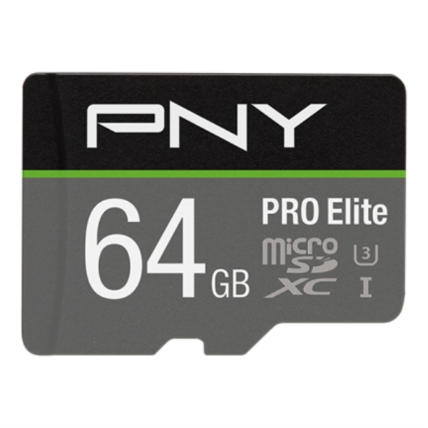 MICRO SD PNY 64GB ELITE UHS-I C10 MICROSDXC P-SDU64GV31100PRO-GE