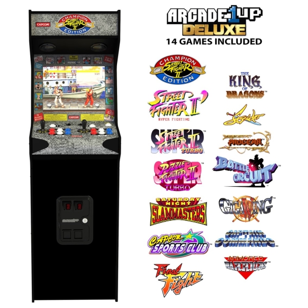 Maquina Arcade Arcade1up Street Fighter Deluxe IGB-I-301205