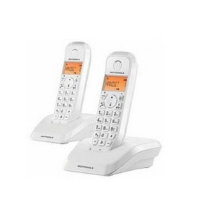 Motorola S12 Duo Teléfono DECT Identificador de llamadas Blanco 107S1202WHITE
