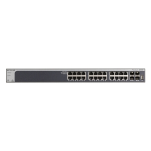 NETGEAR XS728T Gestionado L2+/L3 10G Ethernet (100/1000/10000) Negro XS728T-100NES