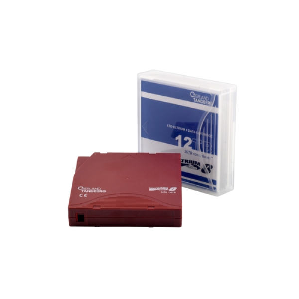 Overland-Tandberg TANDBERG LTO-8 DATA CARTRIDGE 12/30TB PRE-LABELED 5-PACK Cinta de datos virgen 12000 GB 434176