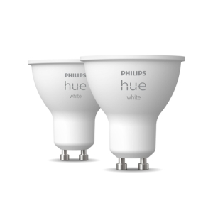 Philips Hue White GU10 - foco inteligente - (paquete de 2) 8719514340145