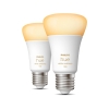 Philips Hue White ambiance Bombilla inteligente A60 - E27 - 1100 (paquete de 2) 8719514291256