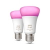 Philips Hue White and Color ambiance Bombilla inteligente A60 - E27 - 1100 (paquete de 2) 8719514291317