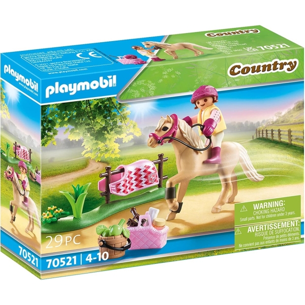 Playmobil Coleccionable Poni Equitacion Aleman 70521
