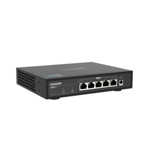 QNAP QSW-1105-5T switch No administrado Gigabit Ethernet (10/100/1000) Negro