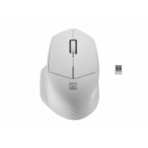 RATON NATEC SISKIN 2 INALAMBRICO 1600 DPI BLUETOOTH 5.0 + 2.4GHZ BLANCO NMY-1972