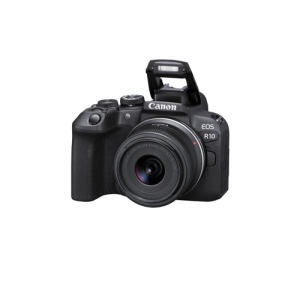 Reacondicionado | Canon EOS R10 + RF-S 18-45mm F4.5-6.3 IS STM MILC 24,2 MP CMOS 6000 x 4000 Pixeles Negro
