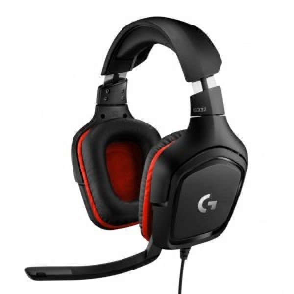 Reacondicionado | G332 LEATHERETTE Game-Headset wired Red 981-000757