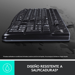 Reacondicionado | Logitech Desktop MK120 teclado Ratón incluido USB QWERTY Español Negro Reacondicionado | Logitech Desktop MK120 teclado Ratón incluido USB QWERTY Español Negro