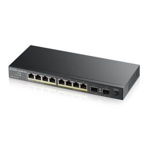 Reacondicionado | Zyxel GS1100-10HP v2 No administrado Gigabit Ethernet (10/100/1000) Energía sobre Ethernet (PoE) Negro GS1100-10HP-EU0102F