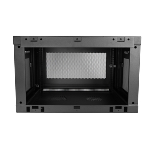 StarTech.com Armario Rack de Servidores 6U de 19" para Montaje - con Profundidad Ajustable de 38cm/15" y Cierre de Seguridad - con Ventilación, Estante y Cinta de Gancho y Bucle - Ensamblado