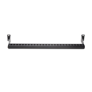 StarTech.com Barra 1U de Amarre Horizontal para Gestión de Cables en Rack - para Racks de 19" - Profundidad Ajustable - Guía Horizontal para Paneles de Parcheo / Switches / PDUs