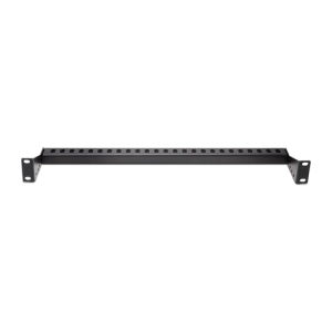 StarTech.com Barra 1U de Amarre Horizontal para Gestión de Cables en Rack - para Racks de 19" - Profundidad Ajustable - Guía Horizontal para Paneles de Parcheo / Switches / PDUs