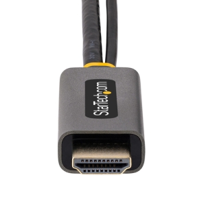 StarTech.com Cable 30cm Adaptador HDMI a DisplayPort - Activo - 4K 60Hz - Conversor HDMI 2.0 a DP 1.2 - HDR - Alimentado por el Bus USB - de Ordenador de Sobremesa o Portátil