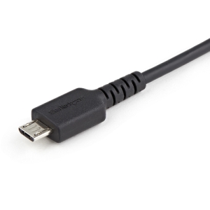 StarTech.com Cable de 1m Adaptador Bloqueador USB de Datos – Adaptador USB a Micro USB de Carga Segura – Micro USBC Solo de Carga para Tablet o Teléfono Móvil – Protector de Bloqueo de Datos