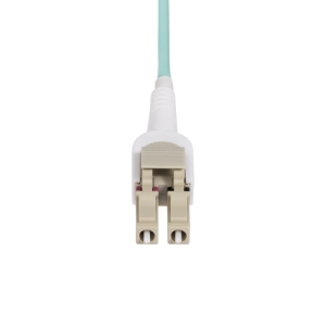 StarTech.com Cable de Fibra Óptica Multimodo Conmutable LC a LC (UPC) OM4 de 5m - 50/125µm - Redes de 100G - Low Insertion Loss - LSZH - Conmutado de Polaridad sin Herramientas