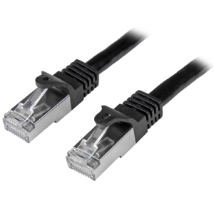 StarTech.com N6SPAT2MBK cable de red Negro 2 m Cat6 SF/UTP (S-FTP) N6SPAT2MBK