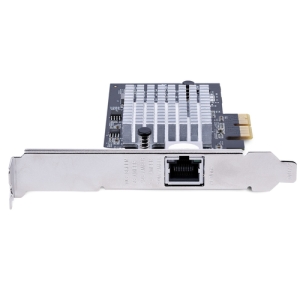 StarTech.com Tarjeta PCIe Adaptadora de Red de 1 Puerto RJ45 10Gb para PC o Servidor, Tarjeta PCI Express Ethernet de 6 Velocidades Compatible con Tramas Jumbo, 10GBASE-T/NBASE-T
