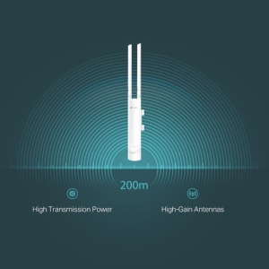 TP-Link EAP113-Outdoor 300 Mbit/s Blanco Energía sobre Ethernet (PoE)