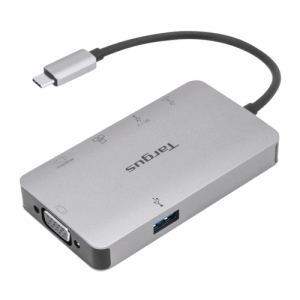 Targus DOCK419 Alámbrico USB 3.2 Gen 1 (3.1 Gen 1) Type-C Gris